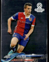 Topps 2017 Topps Chrome UEFA Champions League #9 Kevin Bua