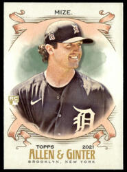 Topps 2021-22 Topps Allen and Ginter #138 Casey Mize