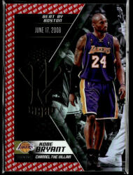 Panini 2015 Panini Kobe HeroVillain - Red MVP Channel the Villain # 13 Kobe Bryant