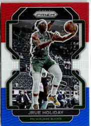 Panini 2021-22 Panini Prizm Red White and Blue Prizms #8 Jrue Holiday