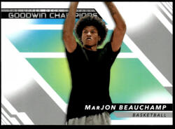 Topps 2022-23 Upper Deck Goodwin Champions Horizontal #99 Marjon Beauchamp
