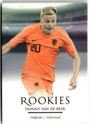 Futera 2020 Futera World Football Unique ROOKIES #100 Donny van de Beek