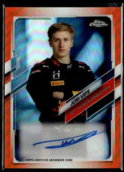 Topps 2021 Topps Chrome Formula 1 Racing Autograph #CA-JV Jüri Vips 22/25