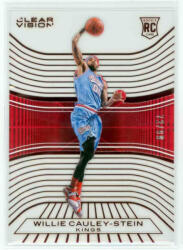 Panini 2015-16 Panini Clear Vision Base Red #98 Willie Cauley-Stein RC