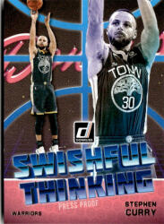 Panini 2018-19 Donruss Swishful Thinking Press Proof #9 Stephen Curry