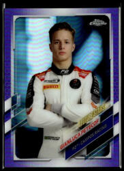 Topps 2021 Topps Chrome Formula 1 Racing Purple #65 Gianluca Petecof 099/399