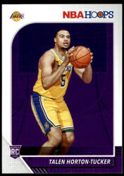 Panini 2019-20 Hoops #248 Talen Horton-Tucker