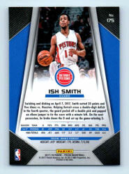 Panini 2017-18 Prizm Basketball Base # 175 Ish Smith