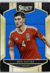 Panini 2016 Panini Select Terrace Blue Prizm #26 Ben Davies 216/299