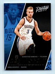 Panini 2016-17 Panini Prestige Reminiscent # 10 Domantas Sabonis/Greg Monroe