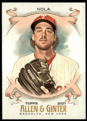 Topps 2021-22 Topps Allen and Ginter #215 Aaron Nola