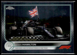 Topps 2022 Topps Chrome Formula 1 GRAND PRIX WINNERS #160 Lewis Hamilton
