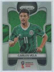 Panini 2017-18 Panini Prizm World Cup Soccer Base Silver #129 Carlos Vela