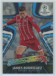 Topps 2017-18 Topps Champions League Chrome Future Stars #FS-JR James Rodriguez