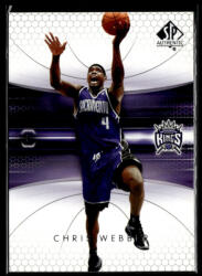 Upper Deck 2005-06 SP Authentic #73 Chris Webber
