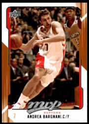 Upper Deck 2008-2009 Upper Deck MVP #156 Andrea Bargnani