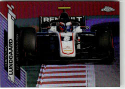 Topps 2020 Topps Chrome Formula 1 Racing Purple Refractor #68 Christian Lundgaard 119/399