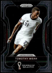 Panini 2022 Panini Prizm World Cup #207 Timothy Weah