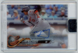 Topps 2018-2019 Topps Clearly Authentic Autographs #CAA-MM Manny Machado