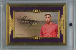 Futera 2021 Futera Unique World Football Masters of the Game 24KT Gold Framed #MG28 Jan Oblak 01/11
