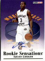 Fleer 2013-14 Fleer Retro '92-93 Rookie Sensations Autographs # RS-11 Isaiah Canaan