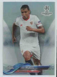 Topps 2017-18 Topps Champions League Chrome Base Refractor #28 Luis Muriel
