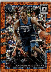 Panini 2017-18 Donruss Optic Fast Break Orange #88 Andrew Wiggins 118/193