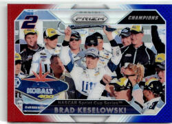 Panini 2016 Panini Prizm Prizms Red White and Blue CHAMPIONS #70 Brad Keselowski