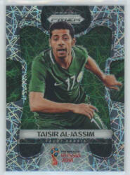 Panini 2017-18 Panini Prizm World Cup Soccer Base Lazer #176 Taisir Al-Jassim