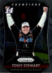 Panini 2016 Panini Prizm CHAMPIONS #67 Tony Stewart