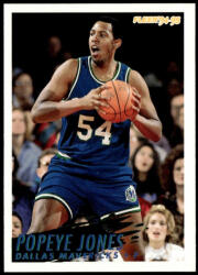 Fleer 1994-95 Fleer #50 Popeye Jones