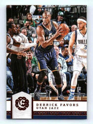 Panini 2016-17 Excalibur Base #171 Derrick Favors