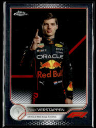 Topps 2022 Topps Chrome Formula 1 Racing #1 Max Verstappen