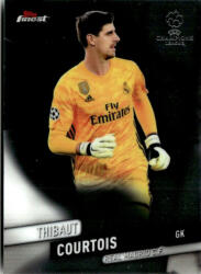 Topps 2019-20 Topps Finest UEFA Champions League #53 Thibaut Courtois