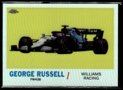 Topps 2021 Topps Chrome Formula 1 Racing 1961 Topps Sports Cars #T61-GR George Russell