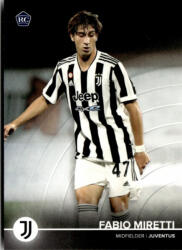 Topps 2021 Topps Juventus FC Trading Cards Set #17 Fabio Miretti