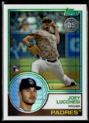 Topps 2018-2019 Topps Chrome Silver #112 Joey Lucchesi