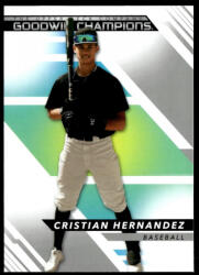 Upper Deck 2022-23 Upper Deck Goodwin Champions #21 Cristian Hernandez