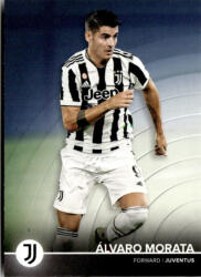 Topps 2021 Topps Juventus FC Trading Cards Set #19 Alvaro Morata