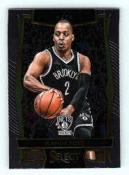 Panini 2016-17 Panini Select Concourse #7 Randy Foye