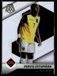 Panini 2021 Panini Mosaic Road to FIFA World Cup Refractor #75 Pervis Estupinan