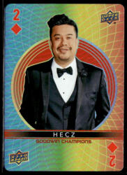 Upper Deck 2022-23 Upper Deck Goodwin Champions Playing Cards #2D HECZ