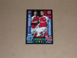 Panini 2015-16 Topps UEFA Champions League Match Attax Defensive Duo #18 Laurent Koscielny - Per Mertesacker