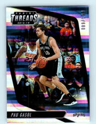Panini 2018-19 Threads Premium Basketball Premium # 81 Pau Gasol 089/199