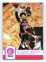 Panini 2016-17 Excalibur Base Baron #4 Deandre Bembry RC