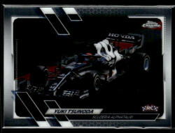 Topps 2021 Topps Chrome Formula 1 F1 CARS #109 Yuki Tsunoda