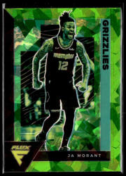Panini 2020-21 Panini Flux Fanatics Factory Green Cracked Ice #85 Ja Morant
