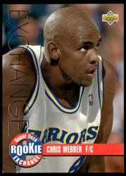 Upper Deck 1993-94 Upper Deck Rookie Exchange #RE1 Chris Webber