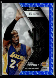 Panini 2015 Panini Kobe HeroVillain - Blue Larry O'Brien Trophy Unleash the Hero # 20 Kobe Bryant