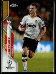 Topps 2019 Topps Chrome UEFA Champions League Gold #72 Denis Cheryshev 24/50